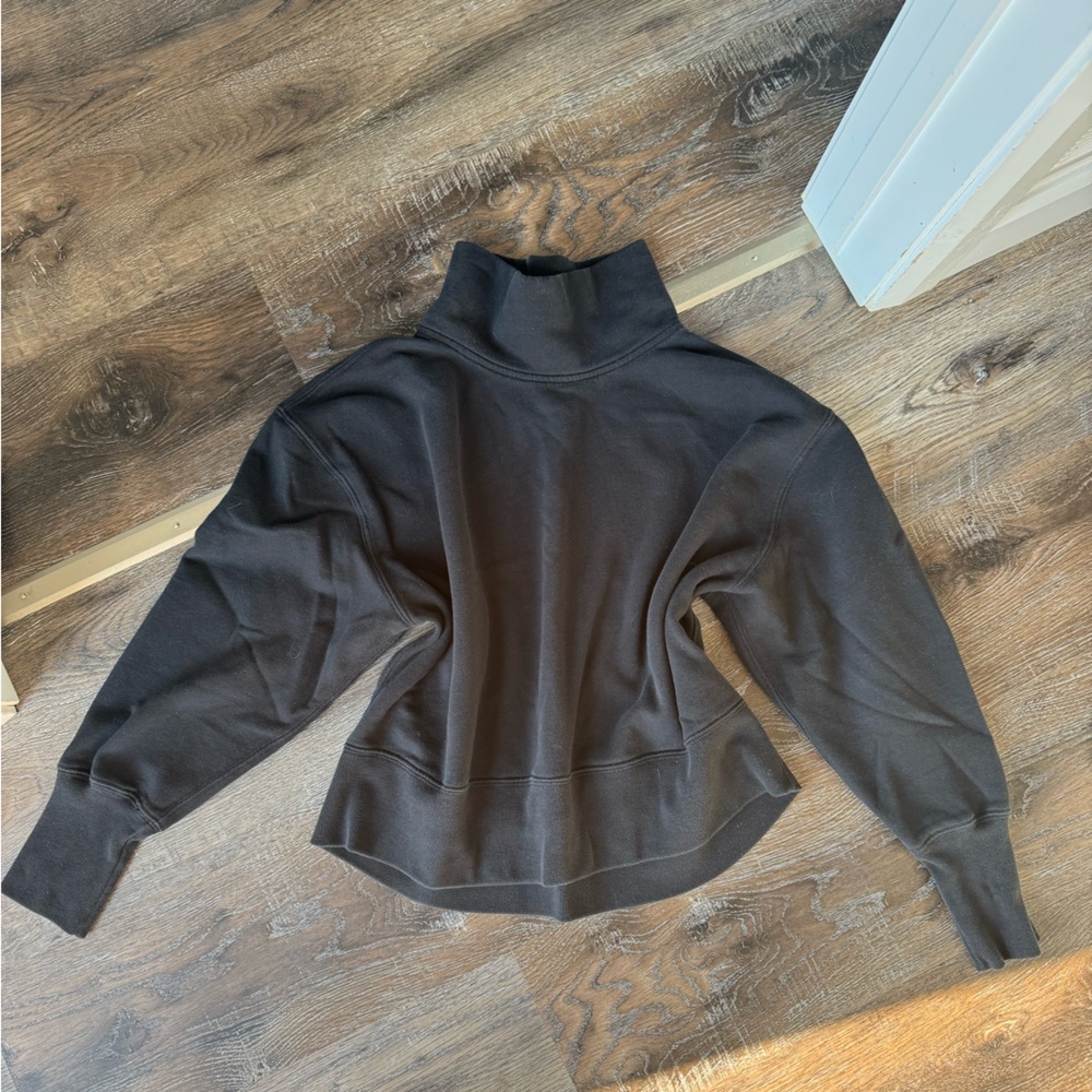 Abercrombie & Fitch Cotton Blend Turtleneck Sweater